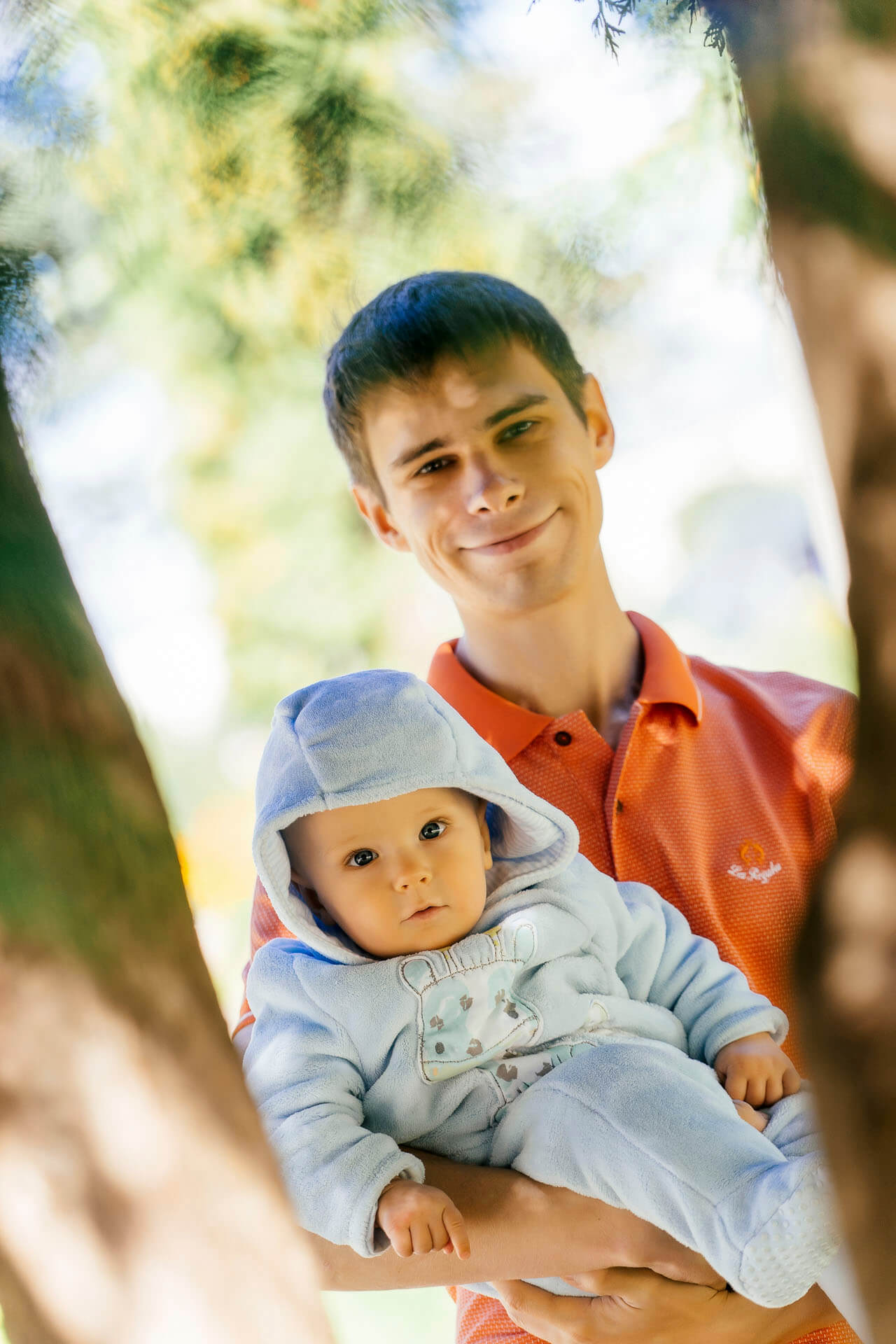 Фотосессия для семьи в горсаду Тверь с ребенком семейный фотограф в Твери Роман Какоткин