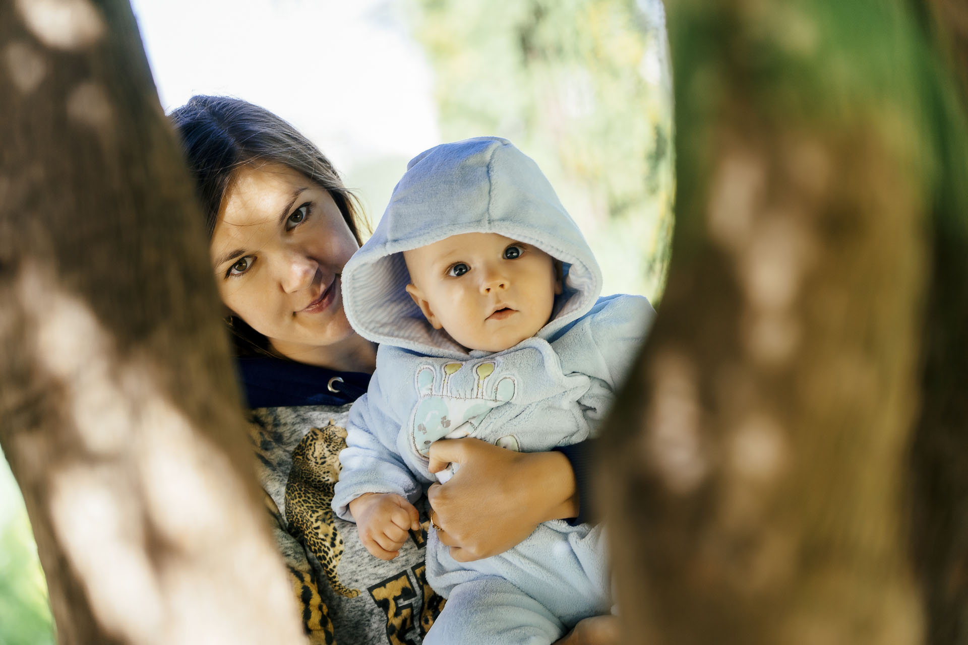 Фотосессия для семьи в горсаду Тверь с ребенком семейный фотограф в Твери Роман Какоткин