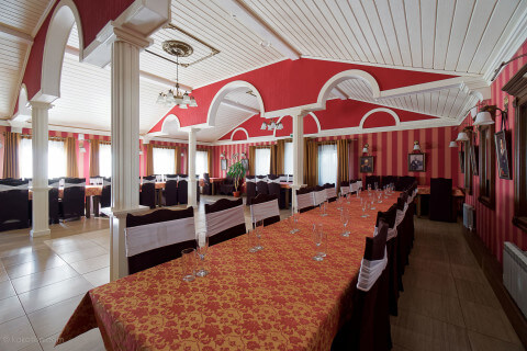 Банкетный зал для свадьбы, ресторан кафе Лира Торжок.