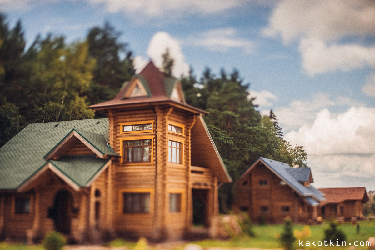 Загородный комплекс отдыха Терема в Твери, усадьба Терема. Рекламная фотосъемка в Твери.