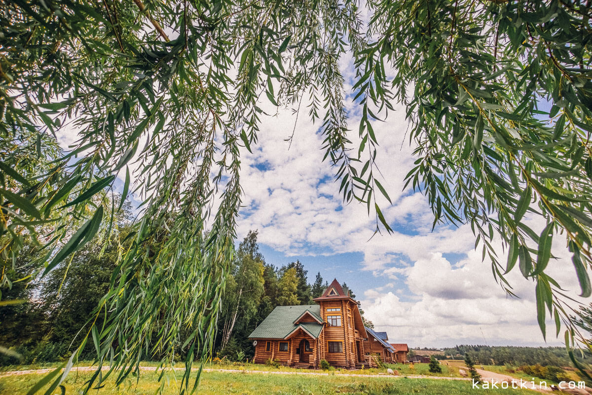 Загородный комплекс отдыха Терема в Твери, усадьба Терема. Рекламная фотосъемка в Твери.