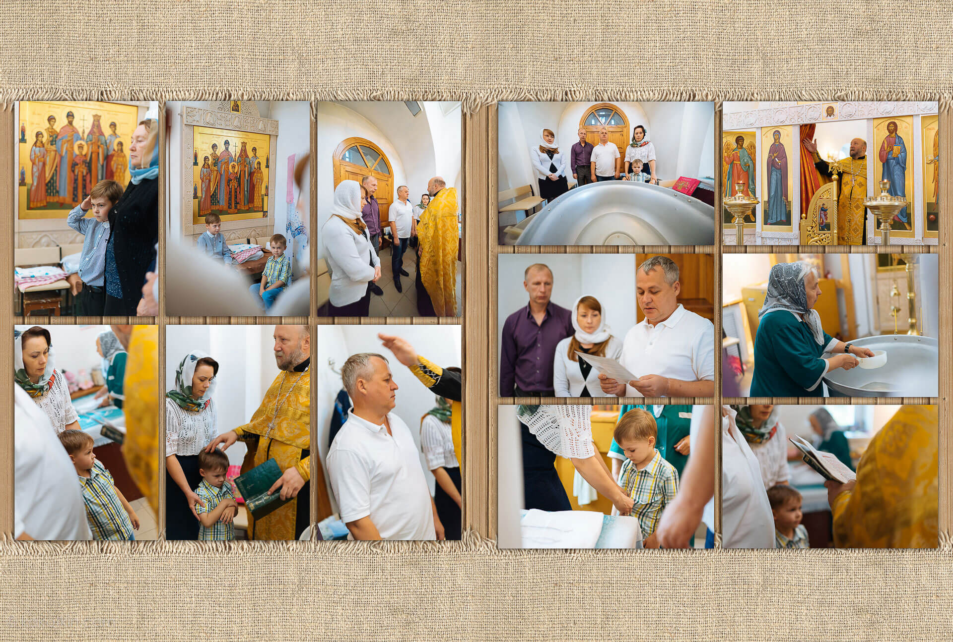 Фотосъемка обряда крещения в Краснодаре. Фотограф на крещение Краснодар. Тверь, Москва.