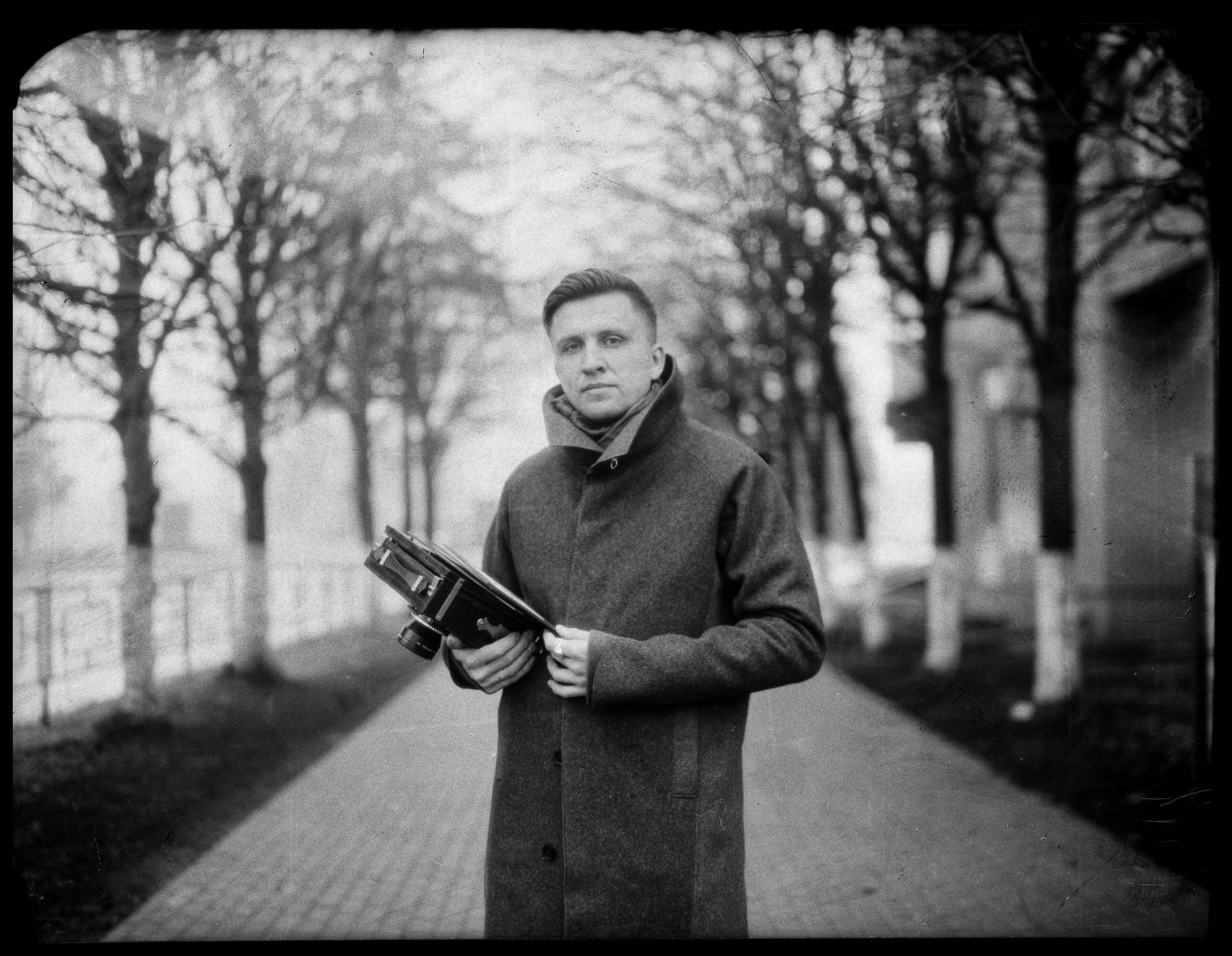 Винтажный стиль, Роман Какоткин - пальто из шинельного сукна