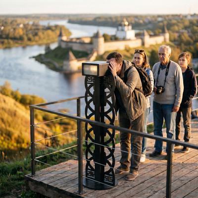 Сервис и ремонт городских уличных стереоскопов
